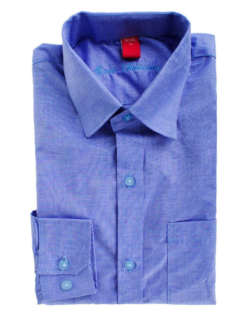 Scott Shirts For Men - Blue - Printstreet