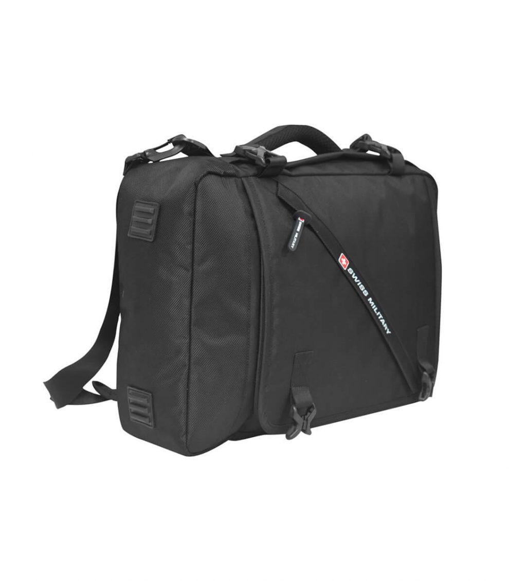 Swiss Military LBP 88 Multipurpose Backpack Cum Sling Bag Printstreet