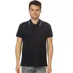 Carbon NI TIpping – Navy Blue with White – FRONT – 1