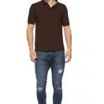 Promo-Tees Polo Brown-1